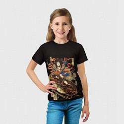 Футболка детская Колдун Тэндзику Токубэй, цвет: 3D-принт — фото 2