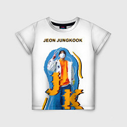 Футболка детская BTS Jeon Jungkook, цвет: 3D-принт
