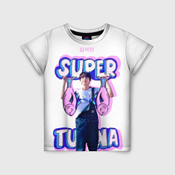 Футболка детская BTS Super Tuna, цвет: 3D-принт
