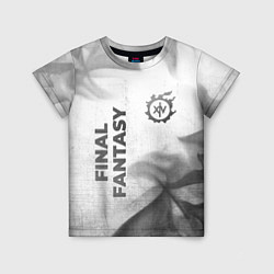 Футболка детская Final Fantasy - white gradient вертикально, цвет: 3D-принт
