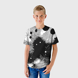 Футболка детская Призрак застигнутый врасплох - нейроарт, цвет: 3D-принт — фото 2