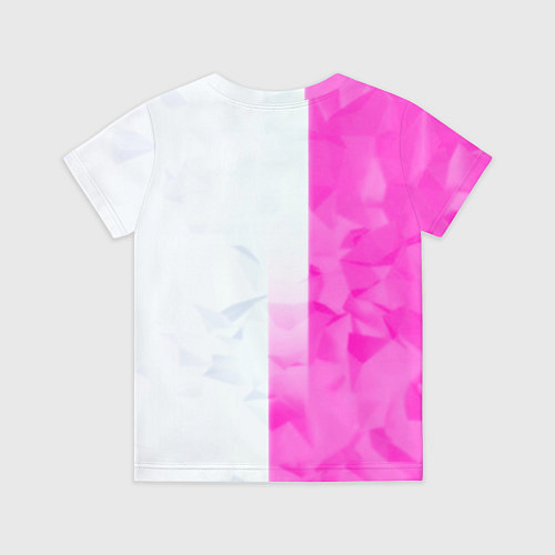 Детская футболка Game over pink abstraction / 3D-принт – фото 2