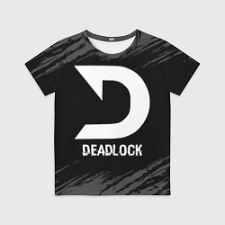 Футболка детская Deadlock glitch на темном фоне, цвет: 3D-принт
