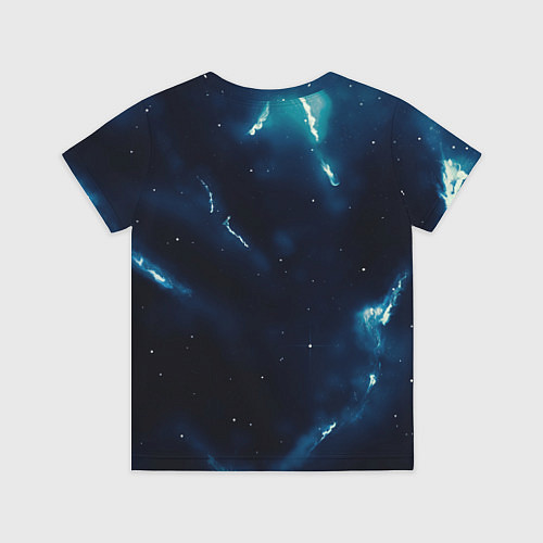 Детская футболка Deadlock logo синие молнии / 3D-принт – фото 2