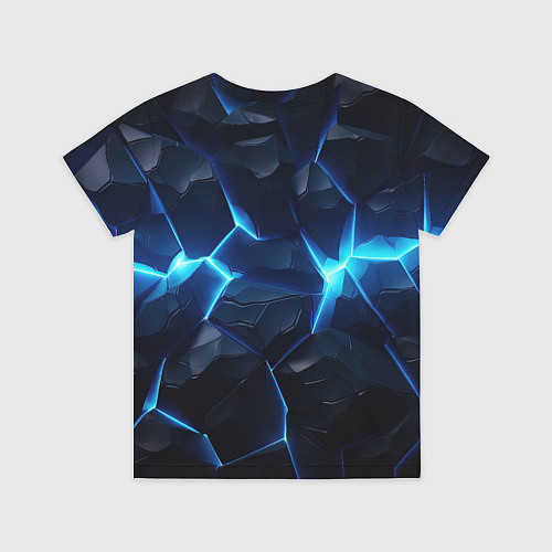 Детская футболка Deadlock logo синий лого / 3D-принт – фото 2