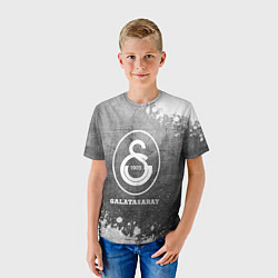 Футболка детская Galatasaray - grey gradient, цвет: 3D-принт — фото 2