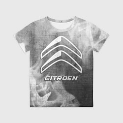 Футболка детская Citroen - grey gradient, цвет: 3D-принт