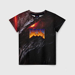 Футболка детская Doom to hell, цвет: 3D-принт
