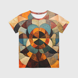 Футболка детская Винтажная мозайка, цвет: 3D-принт