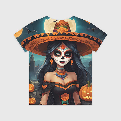 Детская футболка Страшилки ведьмочка / 3D-принт – фото 2