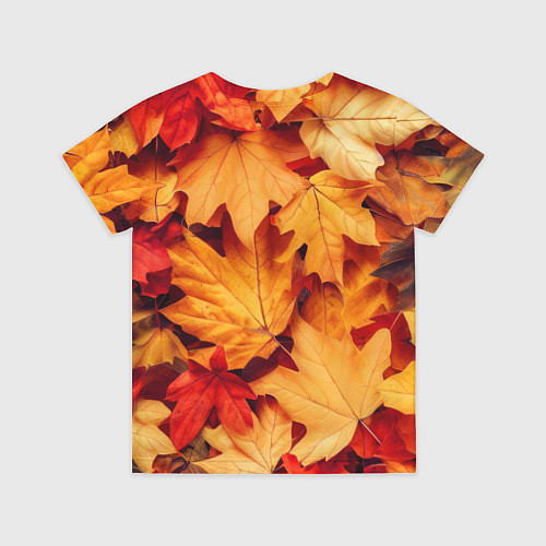 Детская футболка Осенние кленовые листья / 3D-принт – фото 2