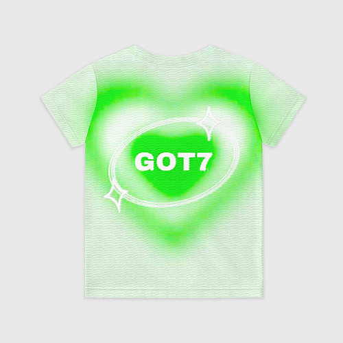 Детская футболка Got7 сердце / 3D-принт – фото 2