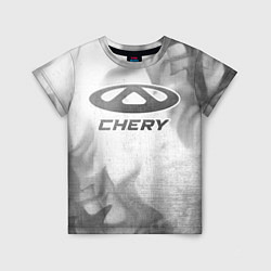 Футболка детская Chery - white gradient, цвет: 3D-принт