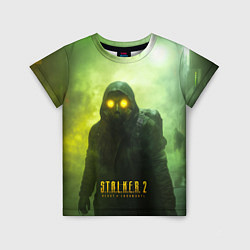 Футболка детская Stalker 2 ядовитый дым, цвет: 3D-принт