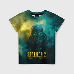Футболка детская Stalker 2 скелет в форме, цвет: 3D-принт