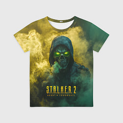 Футболка детская Stalker 2 череп, цвет: 3D-принт
