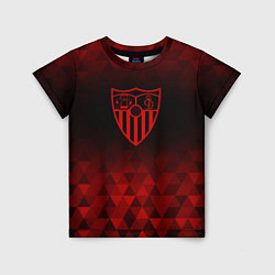 Футболка детская Sevilla red poly, цвет: 3D-принт