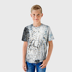 Футболка детская Silenthill текстура глитч, цвет: 3D-принт — фото 2