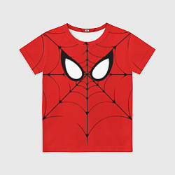 Футболка детская Человек-паук глаза, цвет: 3D-принт