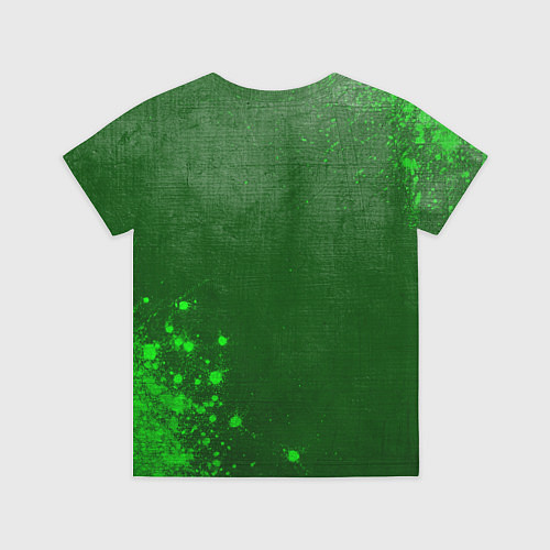Детская футболка Infiniti - green gradient вертикально / 3D-принт – фото 2