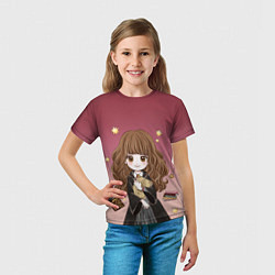 Футболка детская Гермиона Грейнджер, цвет: 3D-принт — фото 2