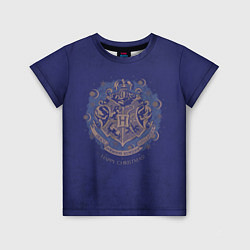 Футболка детская Happy Christmas - Hogwarts, цвет: 3D-принт