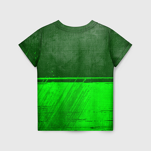 Детская футболка Genesis - green gradient посередине / 3D-принт – фото 2