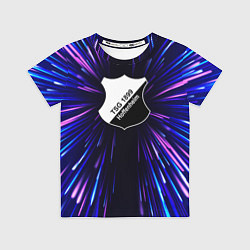 Футболка детская Hoffenheim neon energy, цвет: 3D-принт