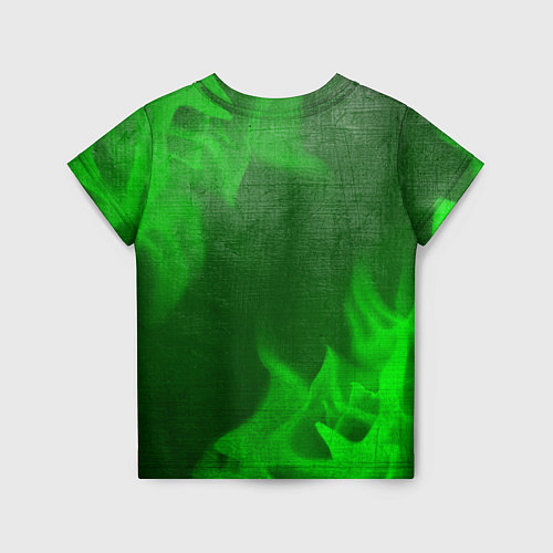 Детская футболка Infiniti - green gradient / 3D-принт – фото 2