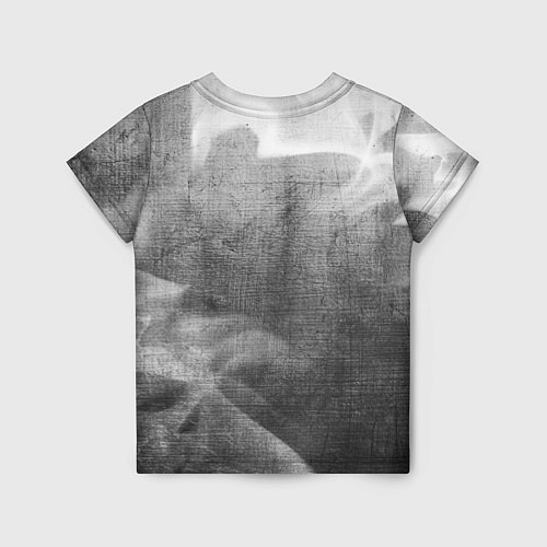 Детская футболка Poppy Playtime - grey gradient вертикально / 3D-принт – фото 2