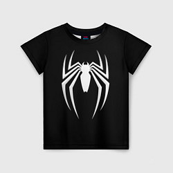 Футболка детская Black SpiderMan, цвет: 3D-принт