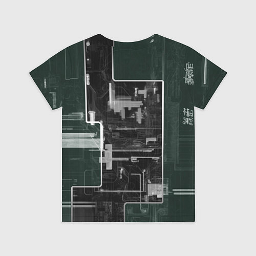 Детская футболка Футуристичный боевой андроид / 3D-принт – фото 2