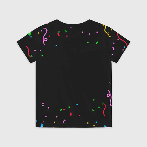 Детская футболка Fallout конфети / 3D-принт – фото 2