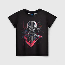 Футболка детская Darth Vader on black, цвет: 3D-принт