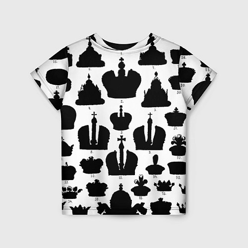 Детская футболка Символы власти / 3D-принт – фото 2