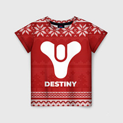 Футболка детская Новогодний Destiny, цвет: 3D-принт