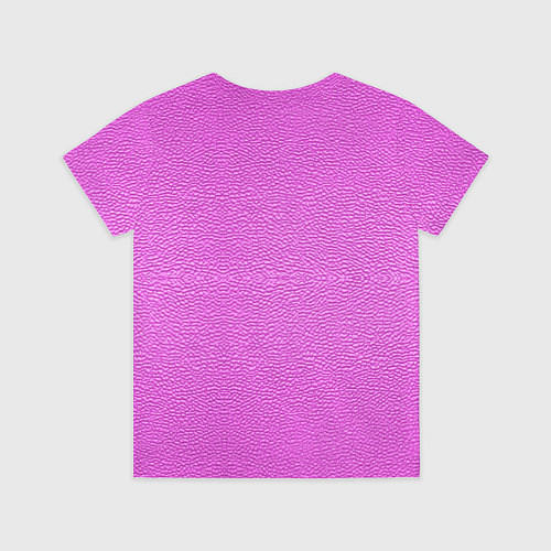 Детская футболка Текстура розовой кожи / 3D-принт – фото 2
