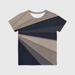 Футболка детская Фрактальные линии, цвет: 3D-принт