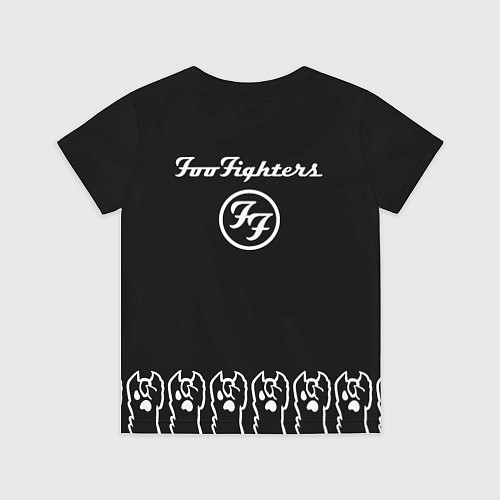 Детская футболка Foo Fighters: cat rock / 3D-принт – фото 2