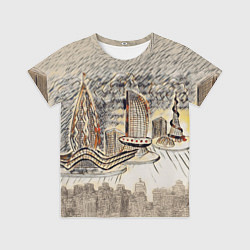 Футболка детская Город 2100, цвет: 3D-принт