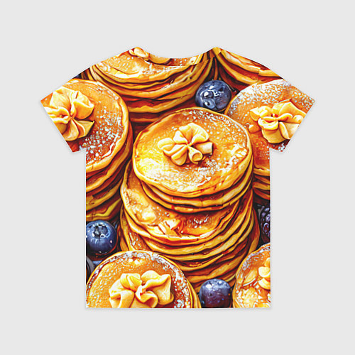 Детская футболка Блинчики / 3D-принт – фото 2
