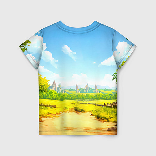 Детская футболка Ослик / 3D-принт – фото 2