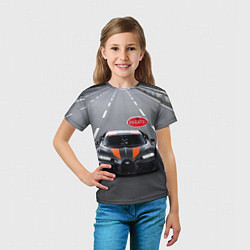 Футболка детская Bugatti - лучший среди равных, цвет: 3D-принт — фото 2