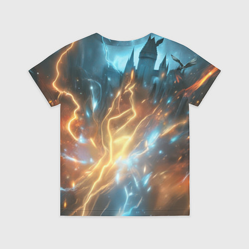 Детская футболка Гарри Поттер с волшебной палочкой / 3D-принт – фото 2