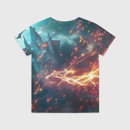 Детская футболка Гарри Поттер и магические искры / 3D-принт – фото 2