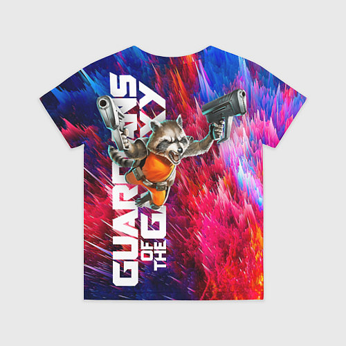 Детская футболка Guardians of the galaxy - Groot and Rocket / 3D-принт – фото 2