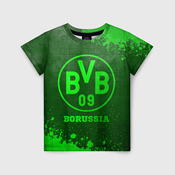 Детская футболка Borussia - green gradient