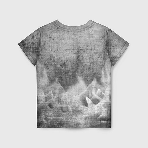 Детская футболка Final Fantasy - grey gradient посередине / 3D-принт – фото 2