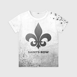 Футболка детская Saints Row - white gradient, цвет: 3D-принт