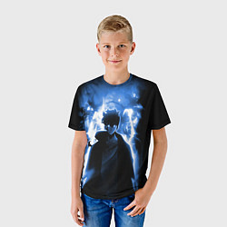 Футболка детская Поднятие уровня в одиночку - магистр теней, цвет: 3D-принт — фото 2